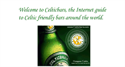 Desktop Screenshot of celticbars.com